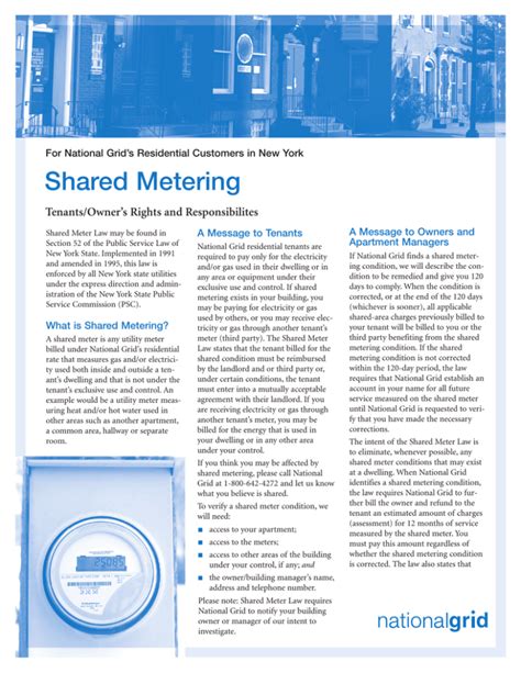 tenant shared meter laws